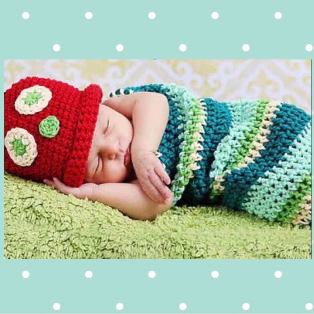 Baby Caterpillar Photo Prop Costume